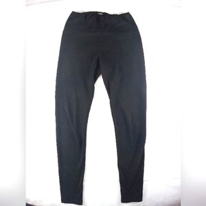 Rudsak micro suede leggings black stretch pants women's size small